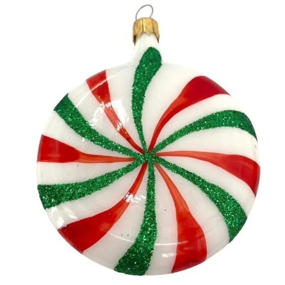 Vintage Glass Candy Cane Ornaments Columbia